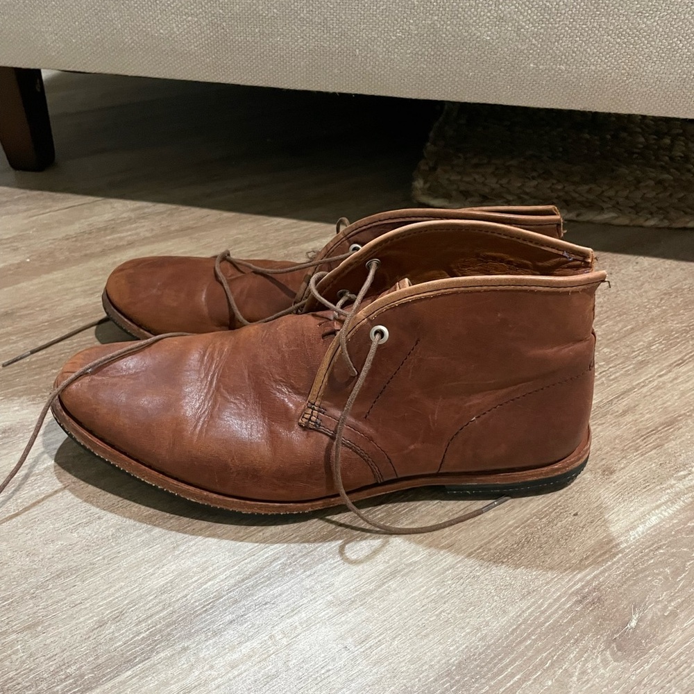 Timberland leather boots (brown)